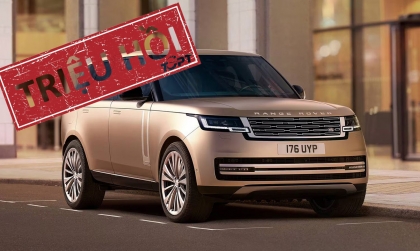 Land Rover triệu hồi Range Rover trên toàn cầu do lỗi chốt khóa dây an toàn