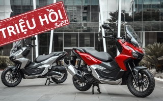 Thế giới 2 bánh: Triệu hồi Honda ADV 160 vì lỗi bơm dầu