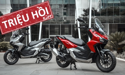 Thế giới 2 bánh: Triệu hồi Honda ADV 160 vì lỗi bơm dầu