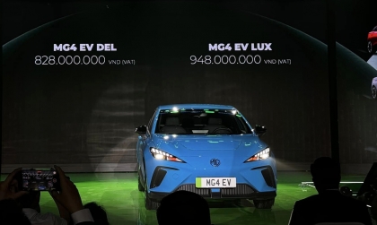 Bảng giá xe MG tháng 4/2025: MG4 được ưu đãi 20 triệu đồng