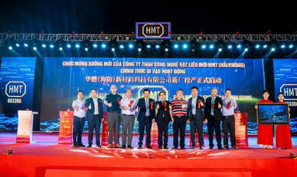 Nhà máy sản xuất túi khí Trung Quốc tại Việt Nam đi vào hoạt động, công suất 30 triệu bộ/năm