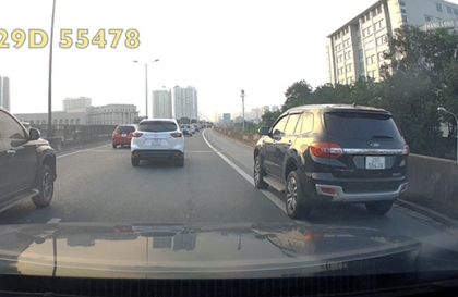Clip: Vượt xe trên làn khẩn cấp ở đường vành đai 3 trên cao ở Hà Nội (P.6)