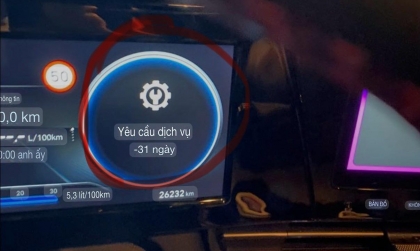 Hyundai Elantra báo thế này trên đồng hồ thì phải làm sao các bác?