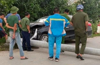 Ảnh TNGT: Ai nghĩ Toyota Vios yếu thì nên cân nhắc...