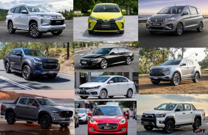 Thị trường ô tô Việt Nam: Top 10 mẫu xe bán ít nhất tháng 4/2025
