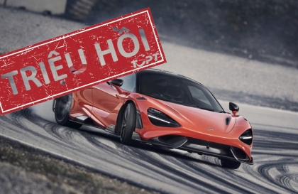 Triệu hồi McLaren 765LT trên toàn cầu do kính sau có thể bung khỏi xe