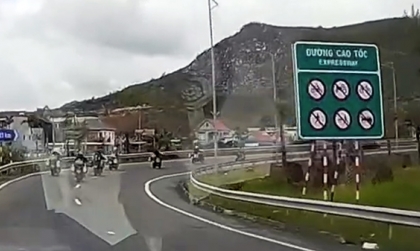 Clip: Anh em cho hỏi cao tốc Hải Phòng - Hạ Long đã cho phép xe mô tô PKL lưu thông?