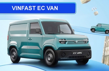 VinFast ra mắt xe van chở hàng chạy điện EC Van, giá bán từ 285 triệu đồng