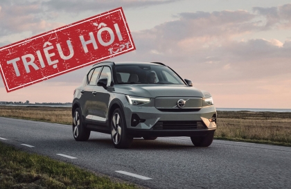 Volvo XC40 bị triệu hồi tại Mỹ do lỗi camera lùi