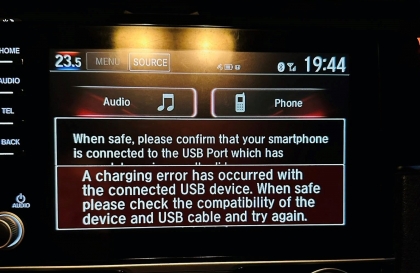Xin cách xử lý lỗi Apple Carplay của Honda Civic