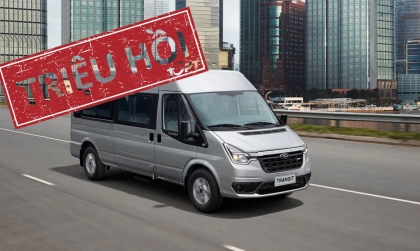 Triệu hồi Ford Transit tại Mỹ do lỗi cụm đồng hồ