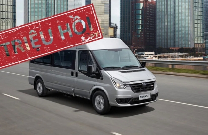 Triệu hồi Ford Transit tại Mỹ do lỗi cụm đồng hồ