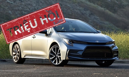 Triệu hồi Toyota Corolla trên toàn cầu do lỗi bơm nhiên liệu
