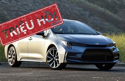 Triệu hồi Toyota Corolla trên toàn cầu do lỗi bơm nhiên liệu