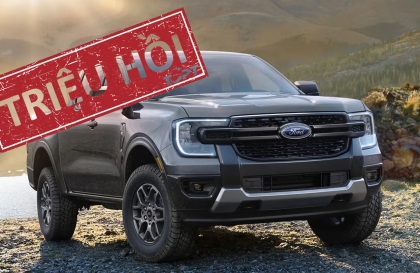 Ford triệu hồi bộ đôi bán tải Ranger và Bronco do lỗi hệ thống lái