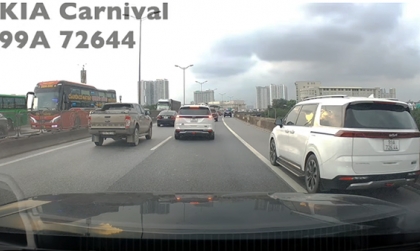 Clip: Vượt xe trên làn khẩn cấp ở đường vành đai 3 trên cao ở Hà Nội (P.7)