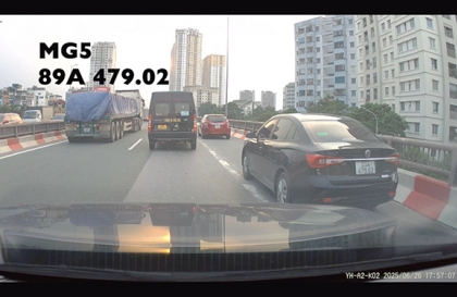Clip: Vượt xe trên làn khẩn cấp ở đường vành đai 3 trên cao ở Hà Nội (P.9)