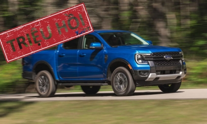 Ford Ranger tiếp tục bị triệu hồi tại Mỹ, lần này là vấn đề của cụm đồng hồ