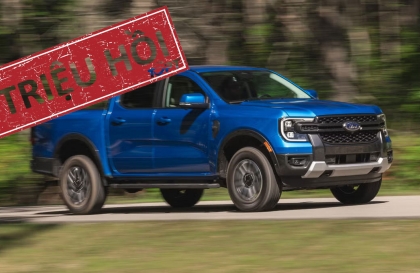 Ford Ranger tiếp tục bị triệu hồi tại Mỹ, lần này là vấn đề của cụm đồng hồ