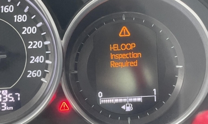 Mazda6 báo lỗi ở đồng hồ thế này là lỗi gì?