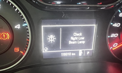 Chevrolet Trailblazer báo lỗi này là sao các bác?