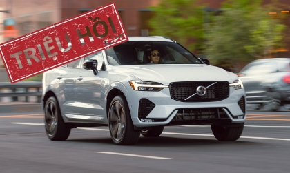Triệu hồi Volvo XC40 và XC60 trên toàn cầu do lỗi tính năng bàn đạp ga tích hợp phanh