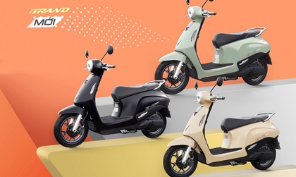 Thế giới 2 bánh: VinFast ra mắt Evo Grand - Hai pin, 262 km cho một lần sạc