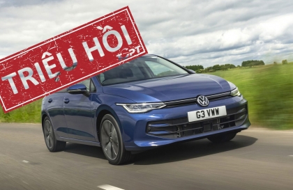 Triệu hồi Volkswagen Golf trên toàn cầu do lỗi dây đai an toàn