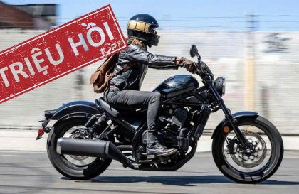 Thế giới 2 bánh: Honda Việt Nam công bố số lượng Rebel 1100 bị triệu hồi do lỗi phần mềm