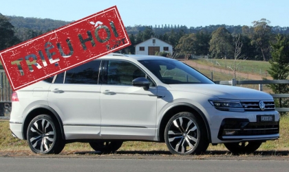 Triệu hồi Volkswagen Tiguan trên toàn cầu do lỗi túi khí
