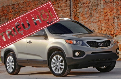 Triệu hồi hơn 900.000 xe KIA trên toàn cầu do nguy cơ cháy xe