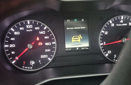 MG ZS hiện biểu tượng này lên là vấn đề gì?