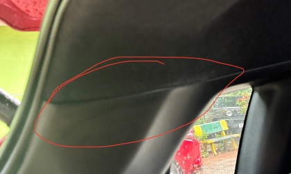 Vì sao xe Corolla Cross bị dột nước ở cột xe?