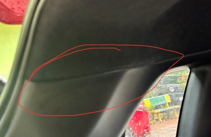 Vì sao xe Corolla Cross bị dột nước ở cột xe?