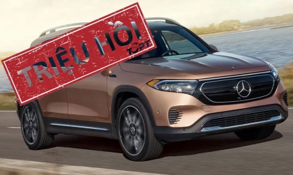 Triệu hồi xe điện Mercedes-Benz EQB tại Mỹ do lỗi cụm pin