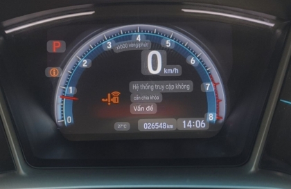 Đồng hồ Honda Civic báo lỗi thế này có cách nào khắc phục không?