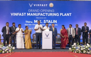 VinFast chính thức khánh thành nhà máy lắp ráp ô tô điện đầu tiên ở nước ngoài