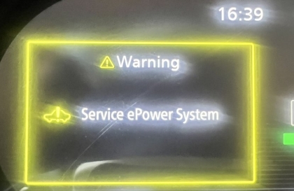 Nissan Kicks báo lỗi service e-power là vấn đề gì?