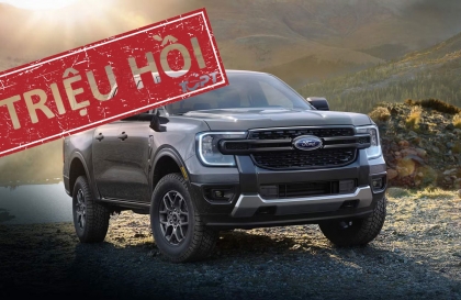 Triệu hồi Ford Ranger trên toàn cầu do nguy cơ vỡ trục cam