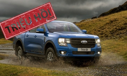 Mở rộng đợt triệu Ford Ranger do lỗi bộ lọc hạt diesel