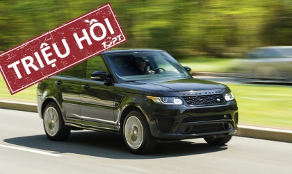 Land Rover mở rộng triệu hồi Range Rover và Range Rover Sport vì lỗi treo trước