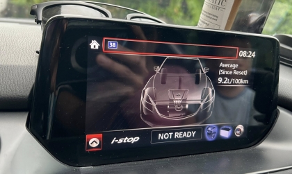 Màn hình Mazda6 hiện thế này là lỗi gì?