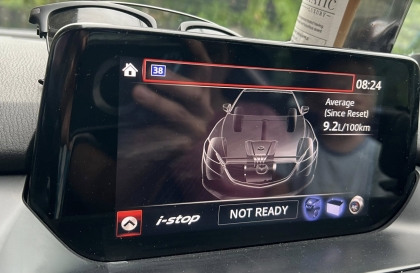 Màn hình Mazda6 hiện thế này là lỗi gì?