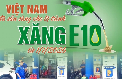 Bộ Công thương mời góp ý dự thảo Thông tư quy định sử dụng xăng sinh học E10 từ 2026 trên toàn quốc