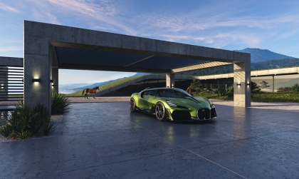 Ngược xu thế, Bugatti ra mắt Brouillard W16 8.0 lít quad-turbo, giá bán ít nhất từ 5 triệu USD?