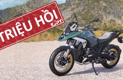 Thế giới 2 bánh: BMW triệu hồi R1300 GS/GSA vì lỗi không đáng có