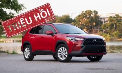 Triệu hồi Toyota Corolla Cross trên toàn cầu do lỗi đồng hồ