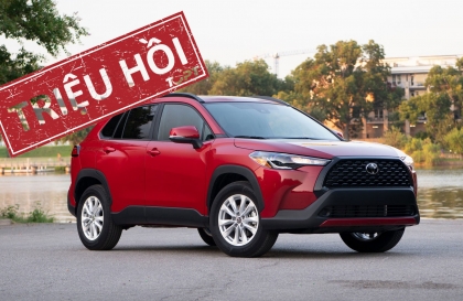 Triệu hồi Toyota Corolla Cross trên toàn cầu do lỗi đồng hồ
