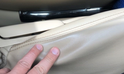 Ghế xe Toyota Vios bị thế này có được bảo hành không ạ?