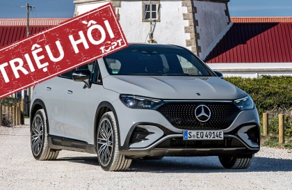 Mercedes-Benz triệu hồi GLC và EQE vì lỗi cột lái